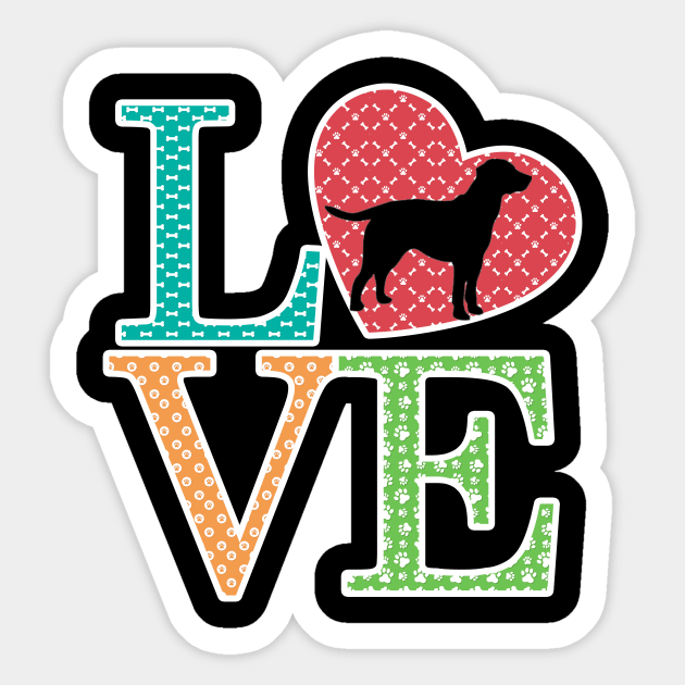 Love vizsla best vizsla Sticker by williamarmin